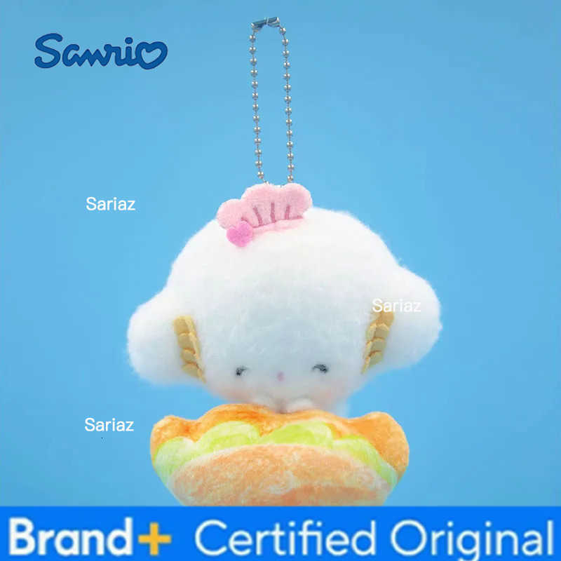 Sanrio Genuine Kawaii Cogimyun Kogimyun Kitty Plush Toy Keychain Kids Stuffed Plush Small Pendant Keyring Children Birthday Gift H251225
