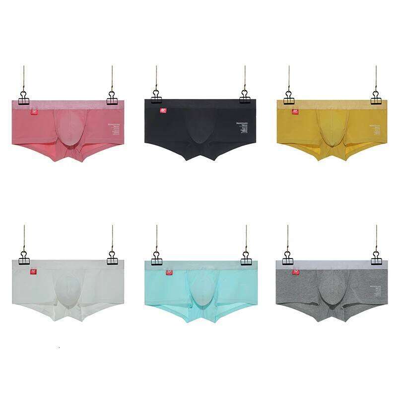 Open Front Underwear Men Cotton Sexy Men's Boxer Shorts Panties Breathable Pouch Bulge Underpants Male X251225