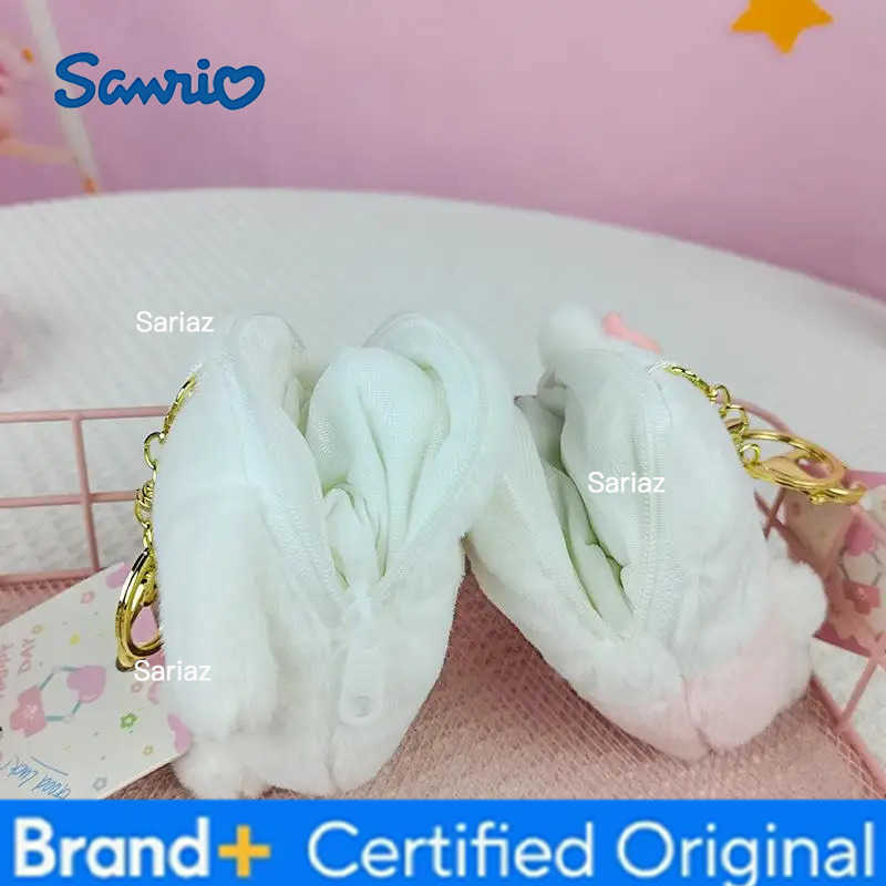 Sanrio Hello Kitty Keychain Anime Kawaii Pendant Girl Toy Decorate School Bag Pendant Doll Portable Pp Cotton Cartoon Gift H251225