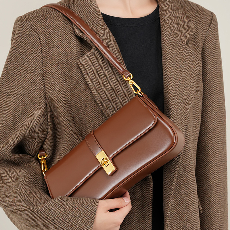 2025 New Retro Checkered Women's Designer Handbag Large Capacity Canvas Genuine Leather Bag For Autumn Winter Fashion Mommy Tote Bag