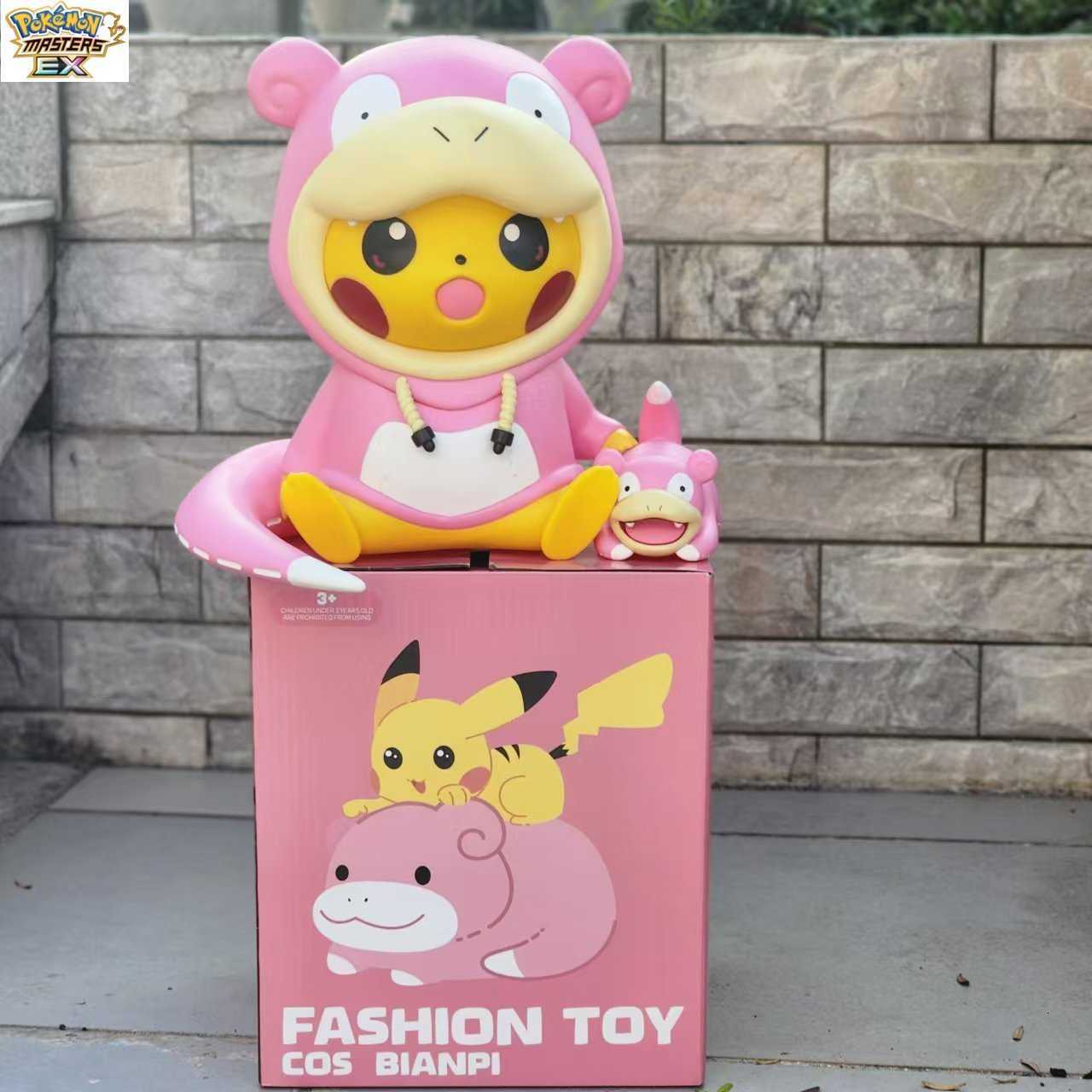 Pokmon Cosplay Transformable Psyduck Charmander 11 Pokmon Trendy Toy Figurine Lucky Fortune Ornament L2512250GBI