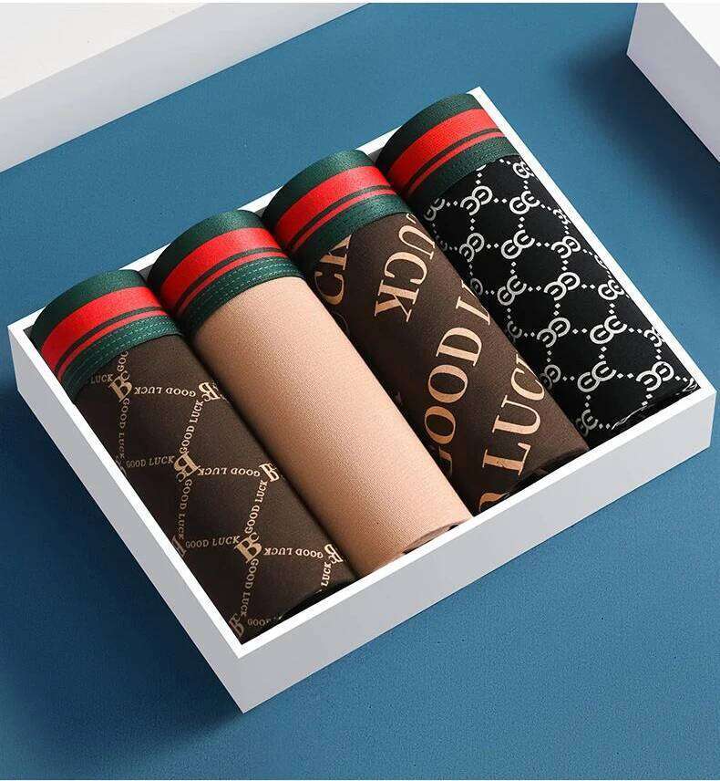 Mens Sexy Underwear for Men Boxers Man Men's Boxer Briefs Panties Underpants Male Shorts Slip Underwears X251225