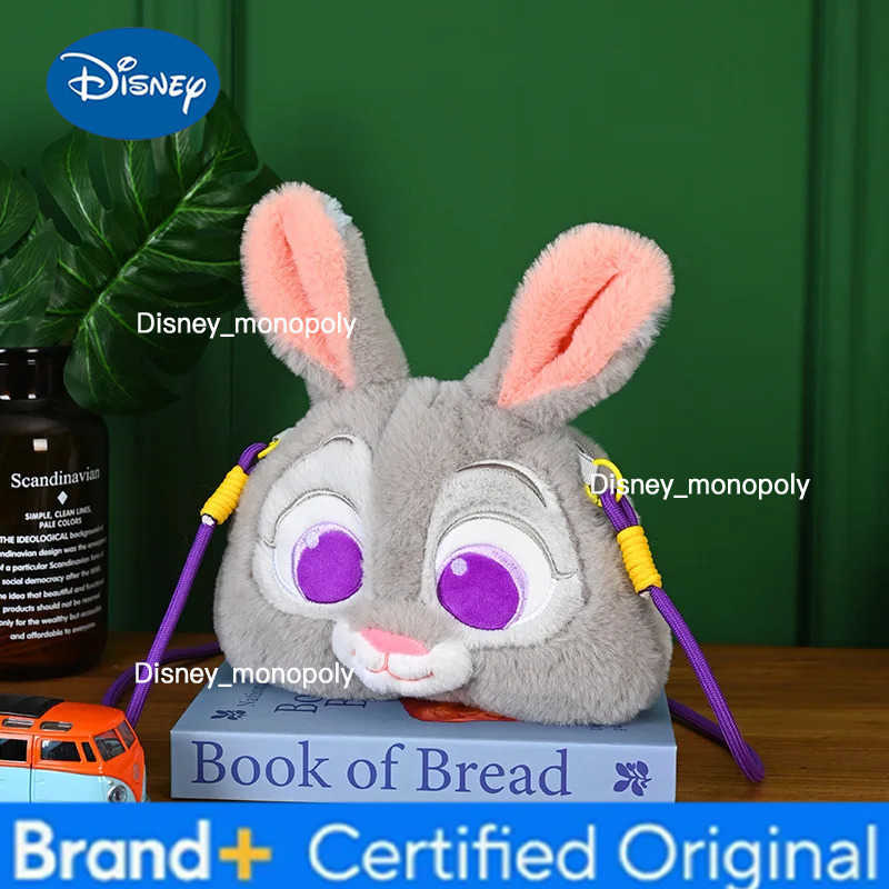 Disney Zootopia Cartoon Characters Figures Nick Wilde Judy Plush Crossbody Fashion design Bag design Adults Kids Lovely Christmas Gifts H251225