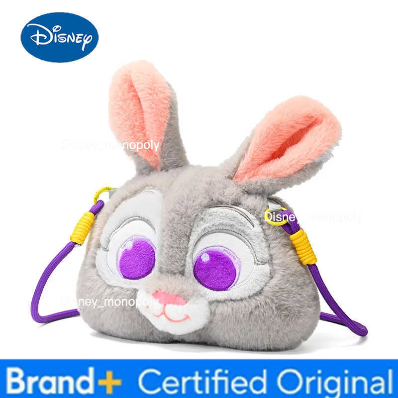 Disney New Zootopia Judy Hopps Nick Wilde Plush Crossbody Bag Cute Cartoon Toy Bag Fashion Gift Girls Birthday Holiday Gift H251225