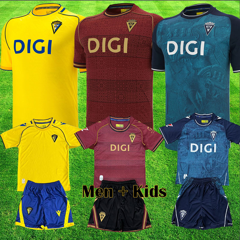 Cadiz 25 26 soccer jerseys CADIZ jersey CF CAMISETA SUSO FALI 2025 2026 football shirts BRIAN IZA ONTIVEROS TABATADZE home away Third men kids Kit Uniforms