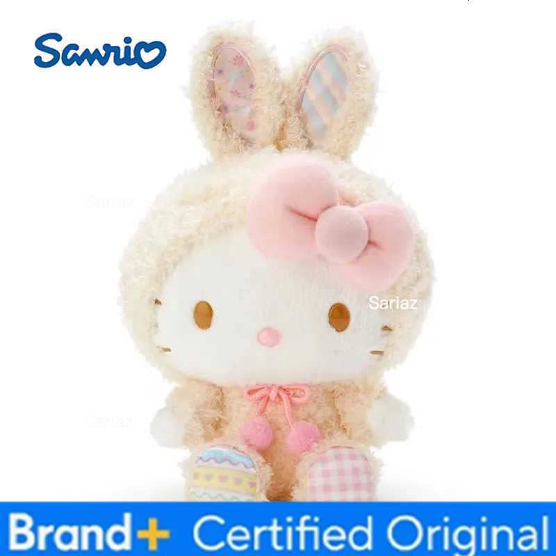 Sanrio Characters Easter Plush Keychain Cinnamoroll Kuromi Plushie Melody Bag Pendant Hello Kitty Accessories For BIrthday Gift H251225