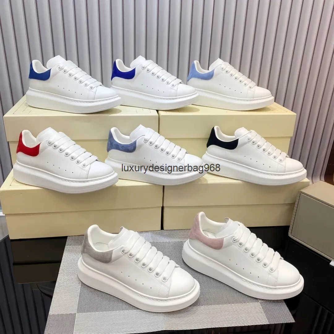 With Box Designer Oversized Sneaker Platform mens womens Shoes White Black Leather Suede Velvet Flats Lace up scarpe sports Trainers Luxury Sneakers Size 36-45