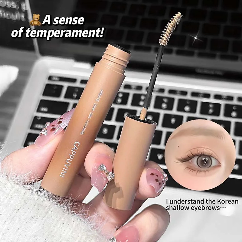 3D Eyebrow Dye Cream Long Lasting Pink Brown Color Eyebrow Mascara Tint Sweatproof Wild Brow Enhancer Cream Cosmetics Beginner 251224