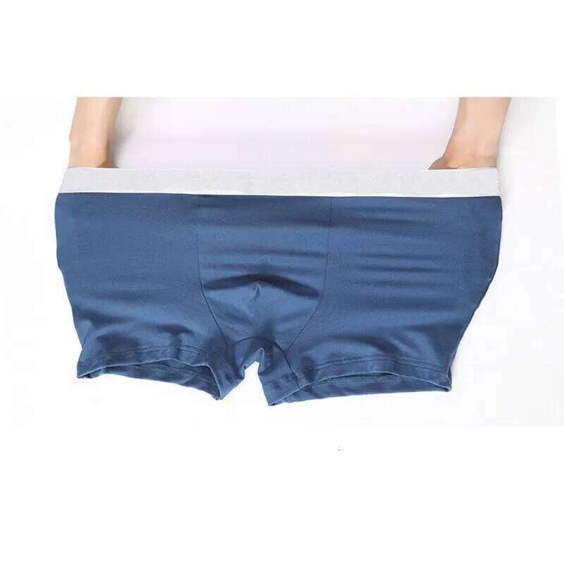 8Pcs Men Underwear Stripe Boxers Breathable Mans Boxer Solid Underpants Comfortable Shorts Sexy Lingerie L-4XL 8pcs/Lot X251225