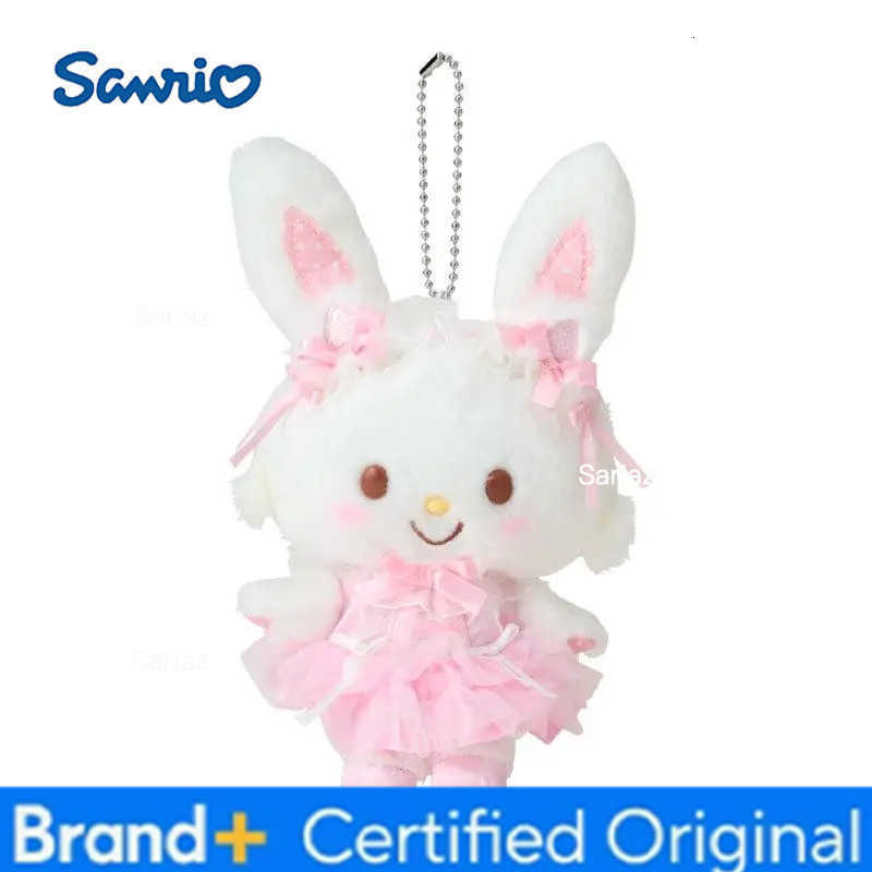 Sanrio Anime New Hello Kitty My Melody Kuromi Plush Toy Pendant Y2K Japanese Cartoon Popular Plush Toy Bag Keychain Pendant Gift H251225