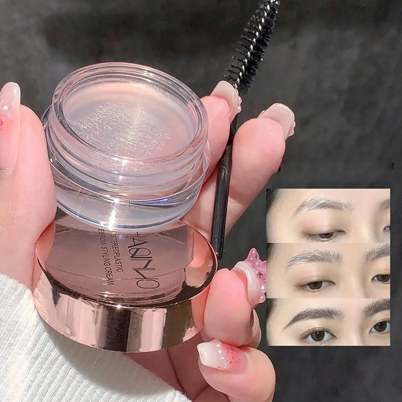 Three-dimensional Eyebrow Shaping Soap Eyebrow Gel Texture Creates Natural Eyebrows Styling Cream Waterproof Quick-Dry Makeup 251224