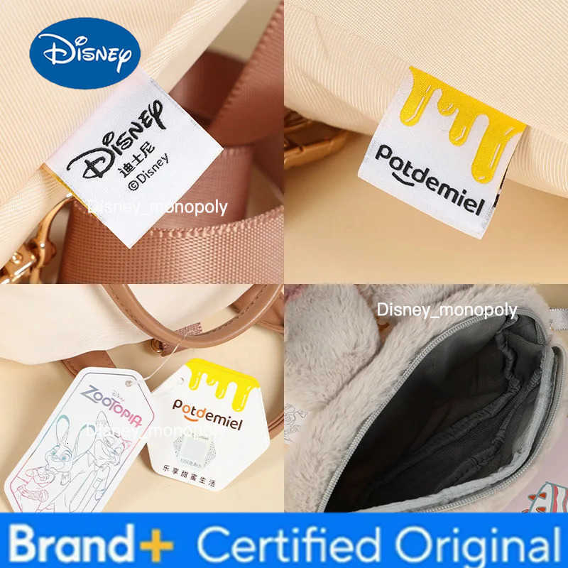 Disney Zootopia Judy Hopps Nick Wilde Stuffed Animal Backpack Spacious Crossbody Bag for Kids Adults H251225