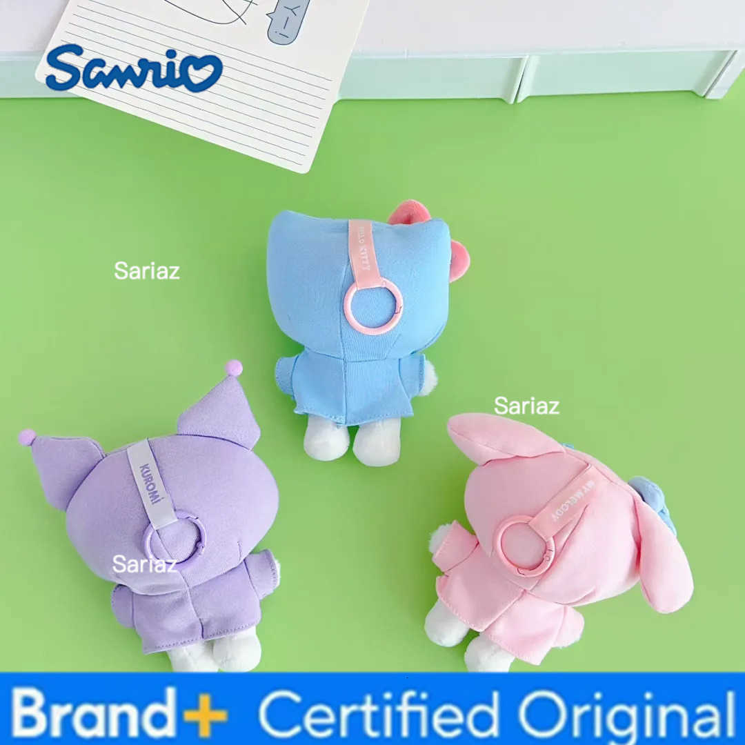 Sanrio SanrioNew Kuromi Melody Hello Kitty Plush Keychain Hanging Accessory Cartoon Bag Charm Gift for Girls Children Christmas Present H251225