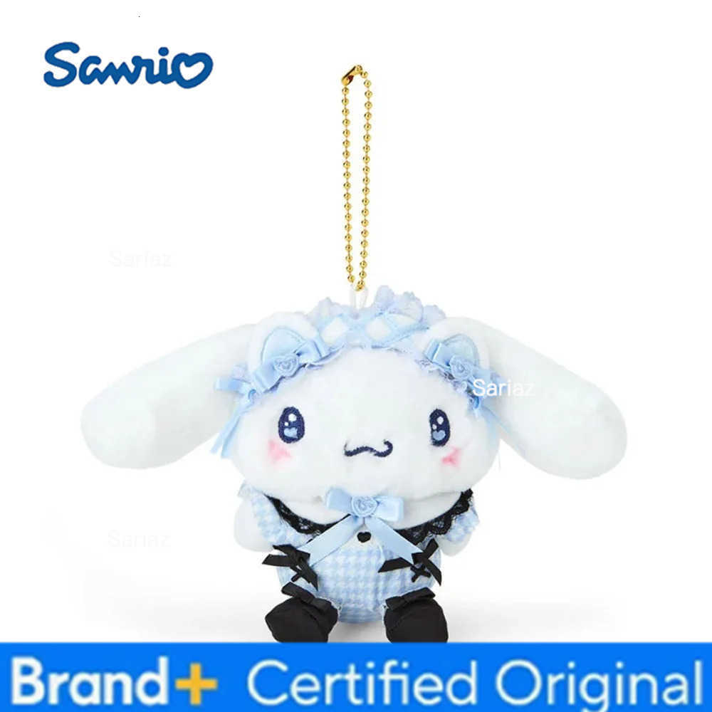 Sanrio Dreamy Lace Series Kitty My Melody Kuromi Cinnamoroll 12CM Pendant Keychain Plush Doll Toy H251225