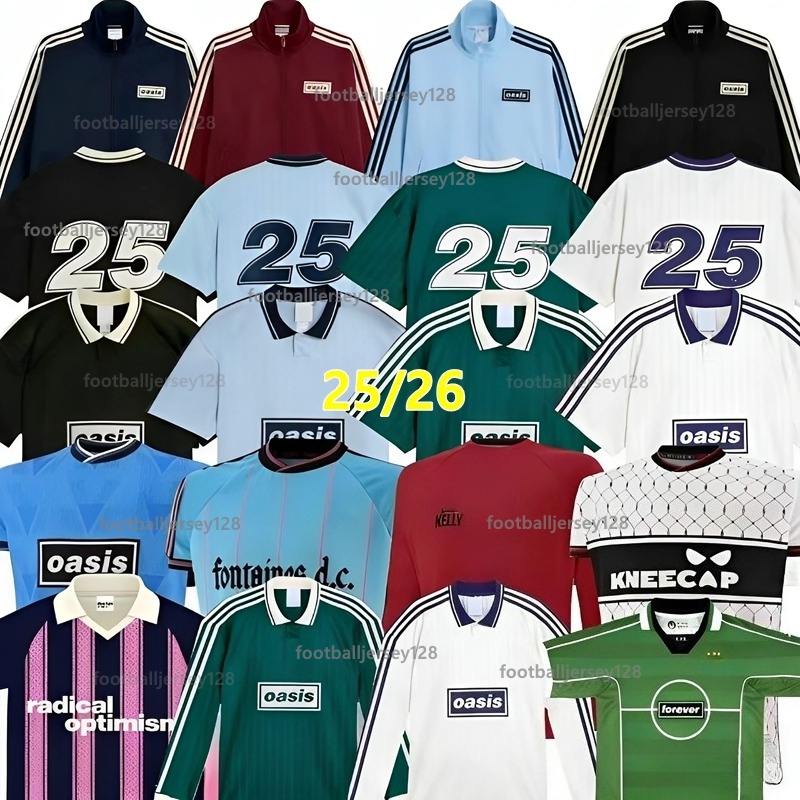 25 26 Bohemians Oasis Tour Live 2025 135th Anniversary Football Jersey 2025 2026 Camisetas HOME AWAY THIRD GOALKEEPER football shirt adult kids kits men