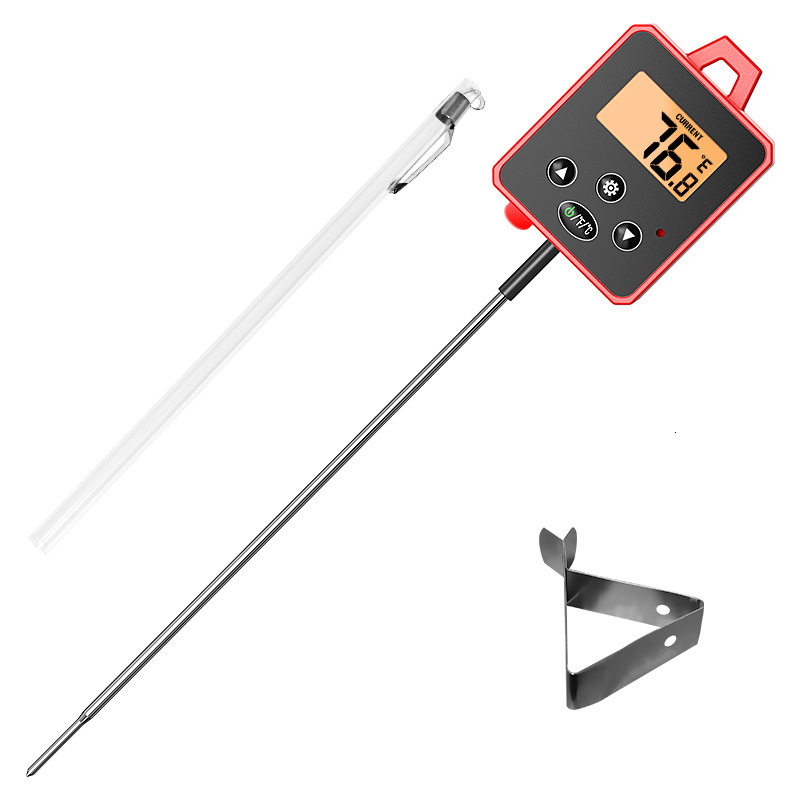 ThermoPro TP511 instant reading digital backlit kitchen thermometer used for candy grill cooking with calibration function 240816