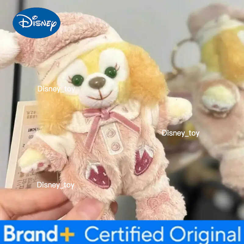 Disney Duffy CookieAnn Lazy Series Plush Pendant Cartoon Creative Pajama Dress up Plush Doll Kawaii Soft keychain girl toy gift H2512251