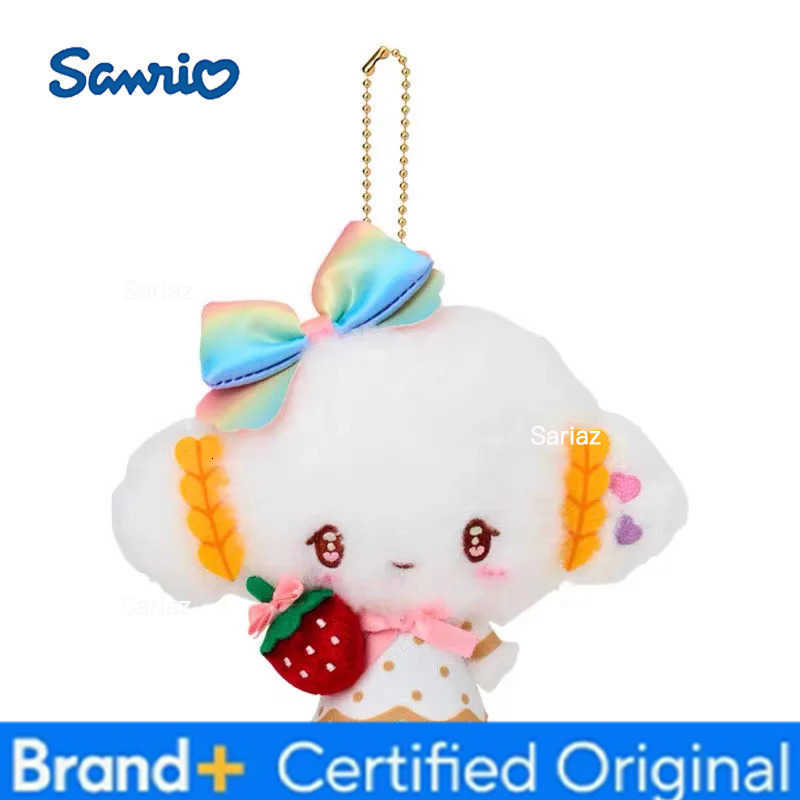 Sanrio Kawaii hello kitty Cogimyun my melody Strawberry News 50th anniv Series anime plush Keychain Cute Backpack Pendant Gift H251225