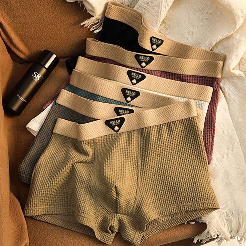 3Pcs Men's Underwear Ice Silk Mesh Boxer Shorts Sexy Panties Man Underpants Thin Male U Convex Lingerie Wholesale Lots L-6XL X251225