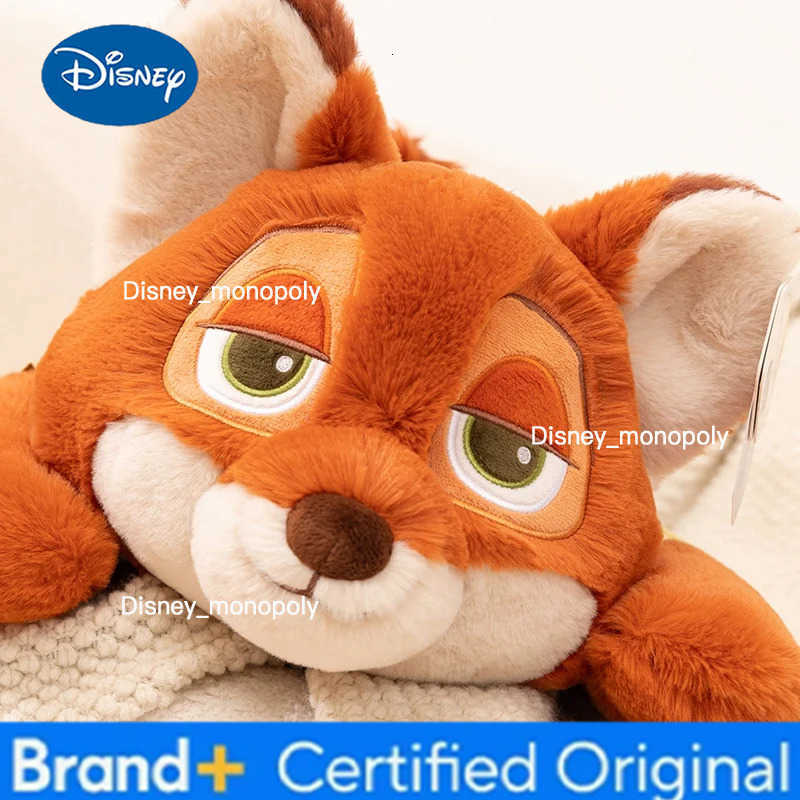 Disney anime Zootopia Judy Plush Toy Doll Nick Doll Ornaments Children Sleeping Pillow Cushion Couple Holiday Gifts Kids Birthday Gift H251225
