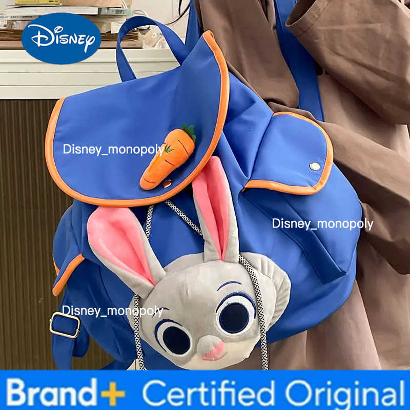 Disney Zootopia Judy Girl Creative Cartoon Design Large Capacity Storage Waterproof Lightweight Portable Cute Backpack H251225