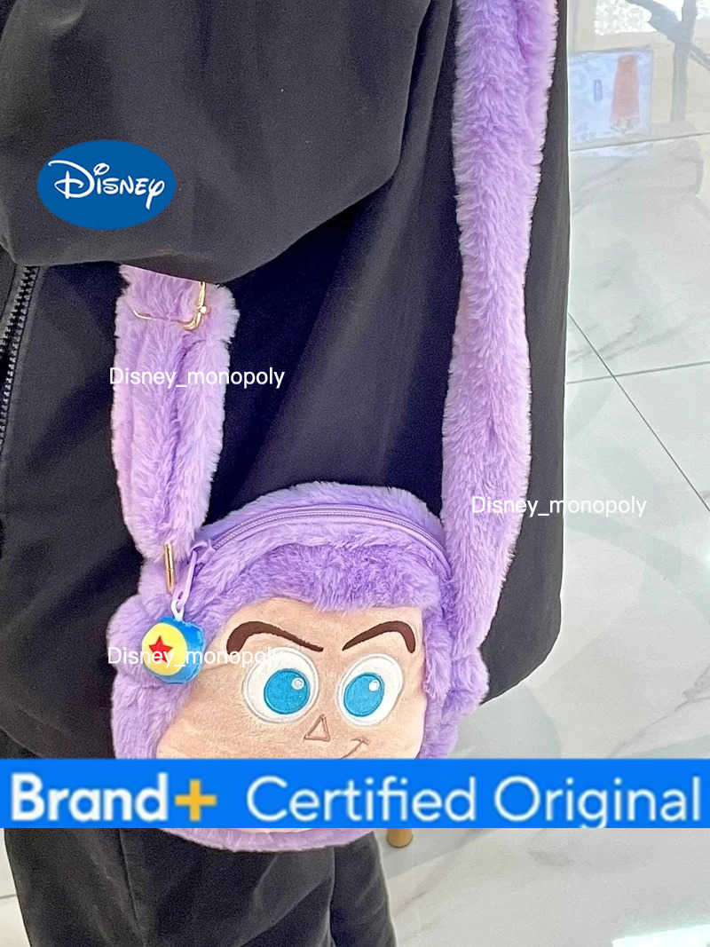 Disney Potdemiel Toy Story Buzz Lightyear Woody Womens Plush Shoulder Bag Cute Anime Cartoon Handbag Crossbody Bag Toys Gifts H251225