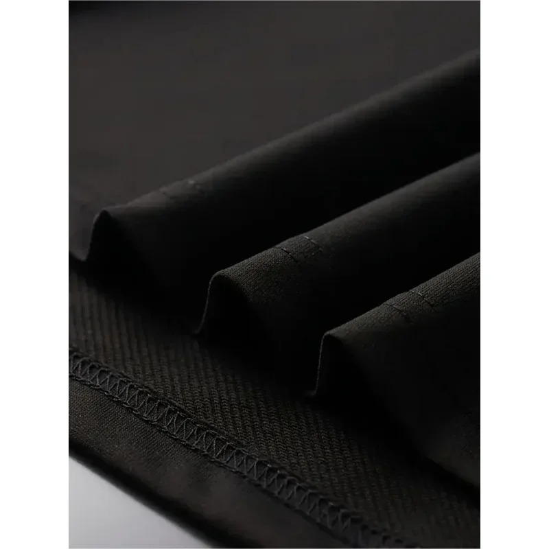 Mens Y2K pattern Tshirt Get Rich and God Bless Your Family slogan street style shortsleeved shirt bold money summer top 251225