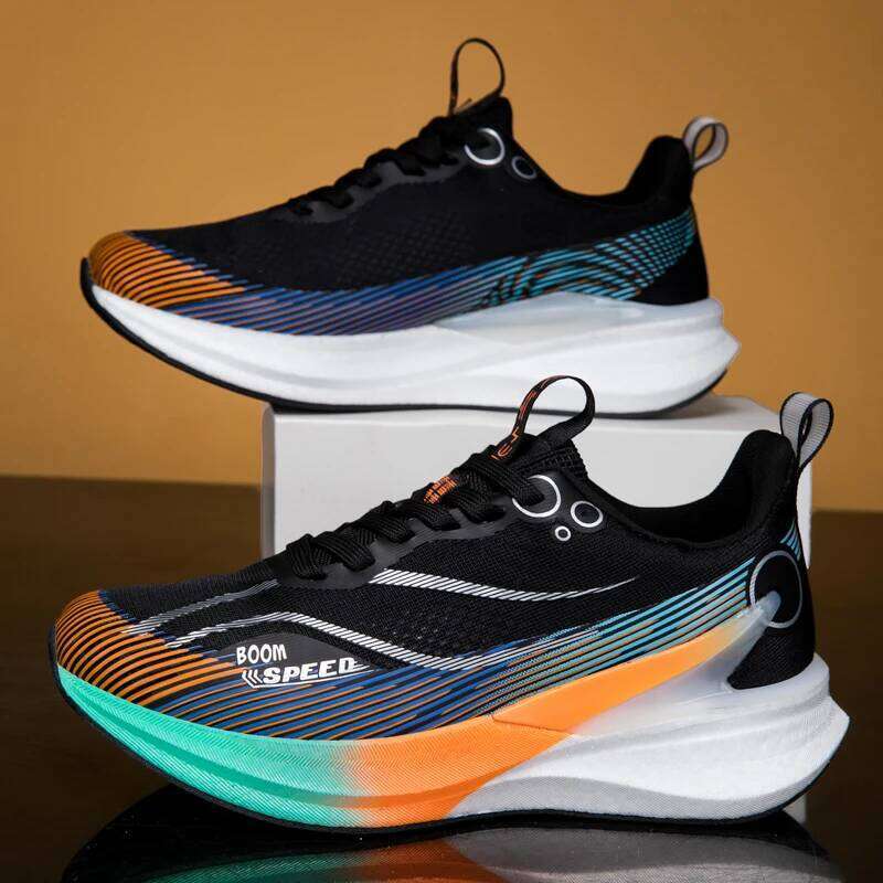 Men's and women's professional carbon board running marathon shock absorption breathable non-slip sports shoes X251225