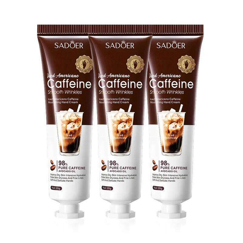 SADOER Caffeine Hand Cream Moisturizing Anti Wrinkles Nourishing Whitening Hydrating Hands Creams Skin Care Products X251225