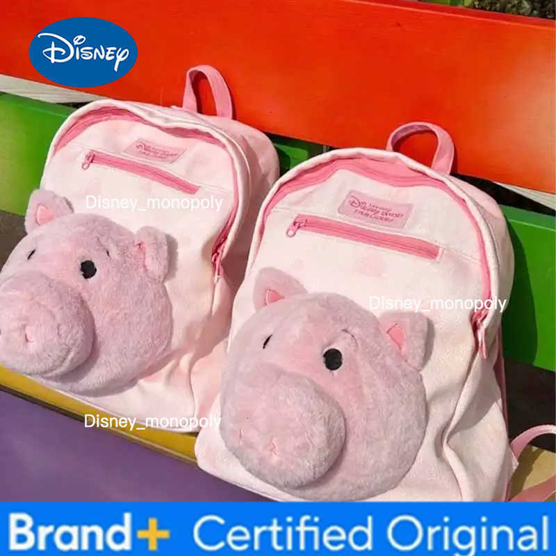 Disney Toy Story Movie Character Hamm Large Capacity Storage Cartoon Cute Backpack Fashion Item Matching Anime Peripheral Surprise Gift H251225