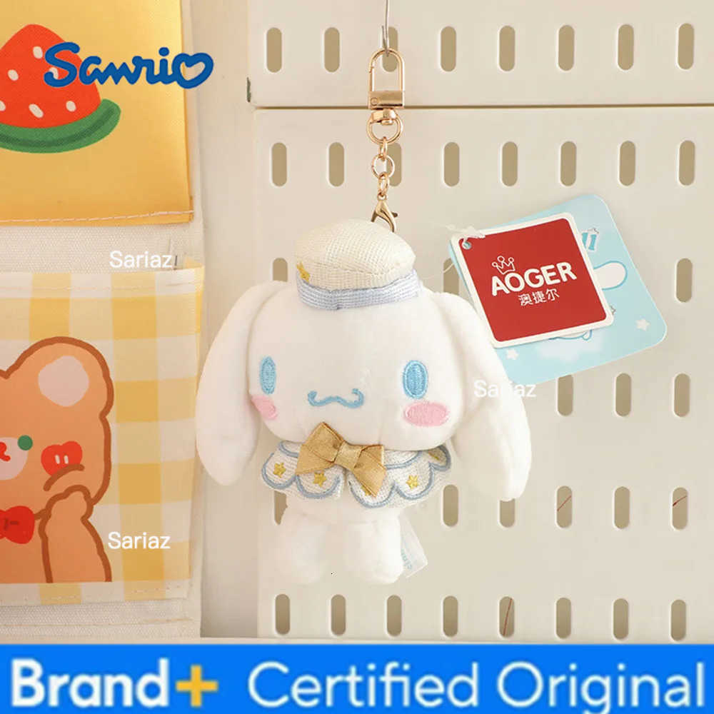 Sanrio Plush Keychain Hello Kitty Cinnamoroll Kuromi Pendant Bag Accessories Keychain Bag Pendant H251225