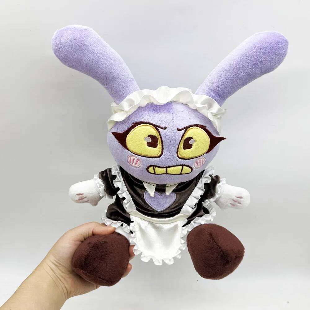 Amazing Maid Pomni Plush Cute Anime Rabbit Jax Plushie Kawaii Cartoon Stuffed Soft Decor Pillow Doll Kids Birthday Gift X251225