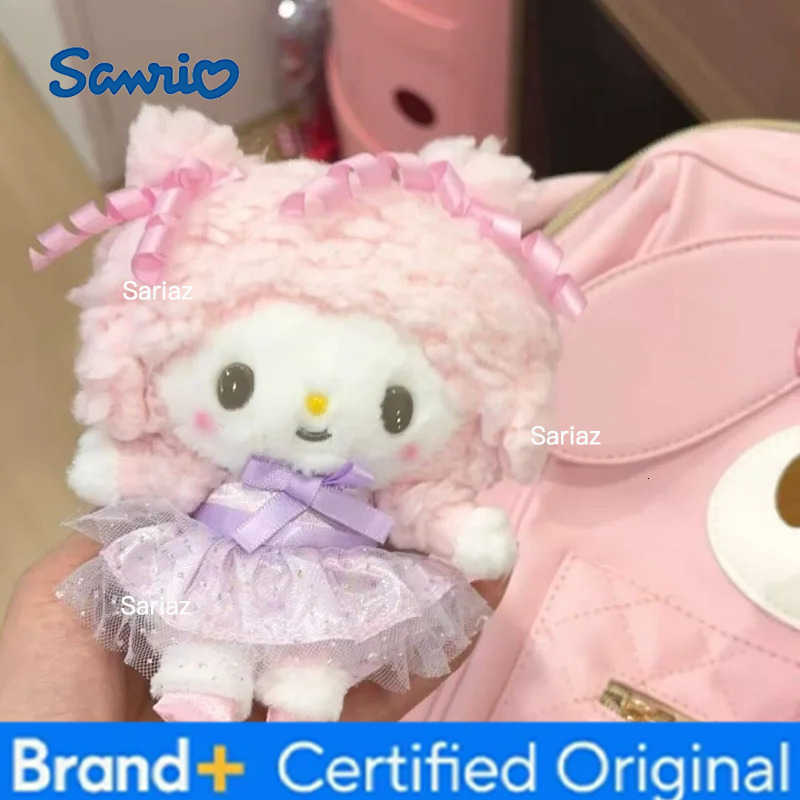 Sanrio Dream birthday Series My Sweet Piano Plushies Lovely My Melody Plush Toys Pendant kawaii winking Lamb Piano Plush Doll H251225