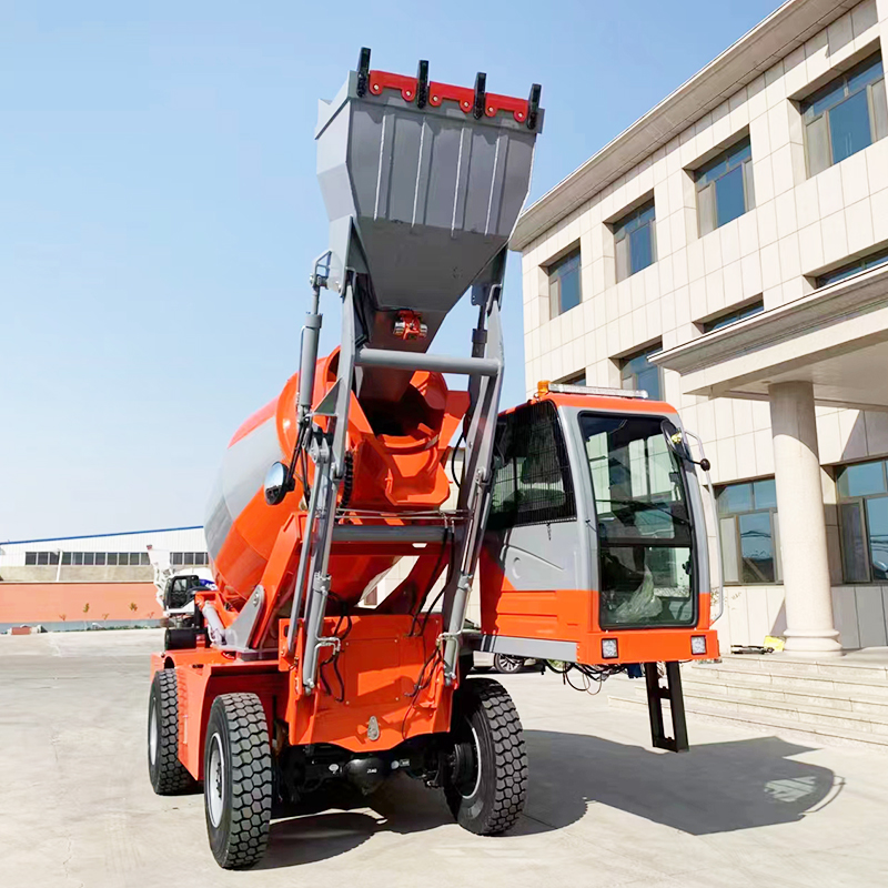 Cheap 1.8m³ Self-loading Concrete Mixer Trailer | 3.5m³ Advanced Truck for Building Applications