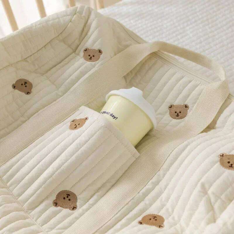 Mommy Bear Maternity Pack Baby Diaper Stroller Nappy Organizer Portable Luggage Tote Bags Travel Changing Messenger Bag X251225