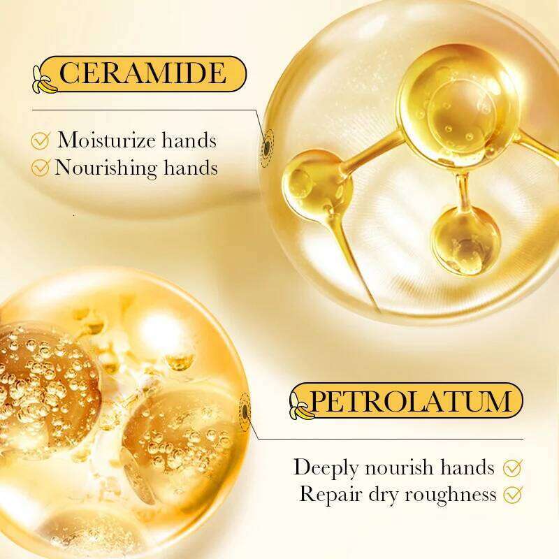 3/5pcs SADOER Banana Cream Anti-Drying Crack Moisturizing Whitening Repairing Hand Creams Skin Care X251225