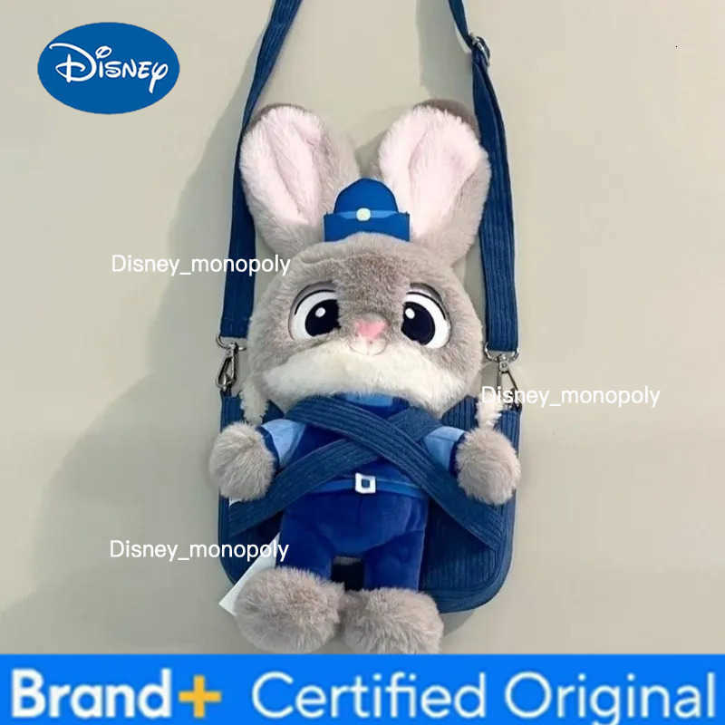 Disney Zootopia Judy Hopps Nick Wilde Plush Doll Bag Detachable Cute Single Shoulder Bag Crossbody Bag Girls Gift Holiday Gift H251225