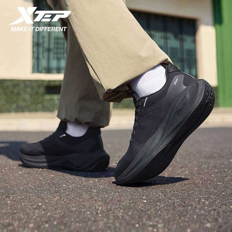 Xtep Running Shoes For Men 2025 Winter New Stronger Propulsive Force Rebound Cushioning Support Non-Slip Sneakers 875419110050 X251225
