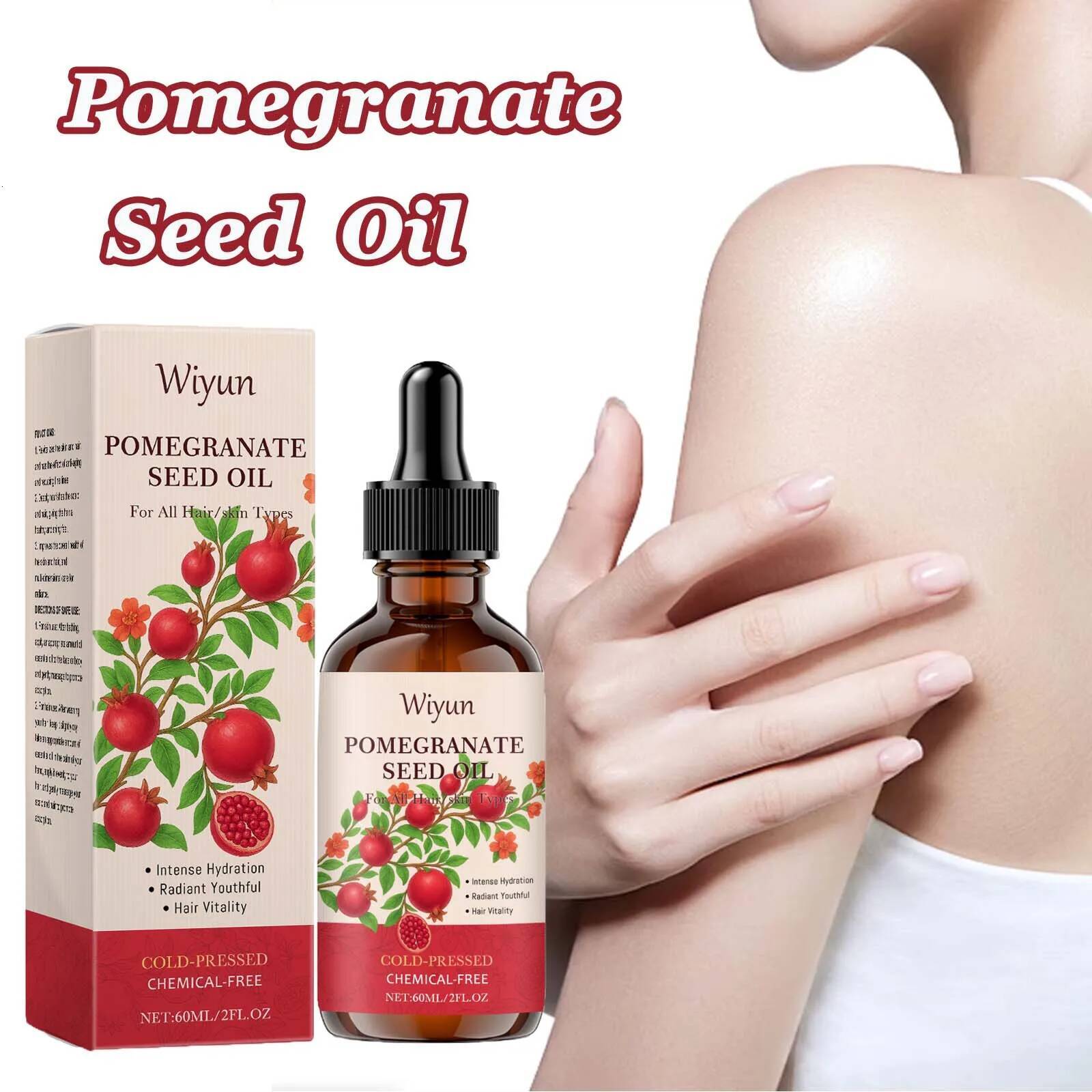 Bestseller Pomegranate Seed Hydrating Multi-Purpose for Nourish Scalp Hair Improve Dryness Tightening Smoothing Body Oil ddmySat