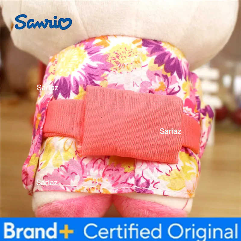 Sanrio Kawaii Hello Kitty Cotton Toy Kimono Dress up KT Plush Doll Toys Hand-Made Wedding Car Head Decoration Gift For Girl Kids H251225