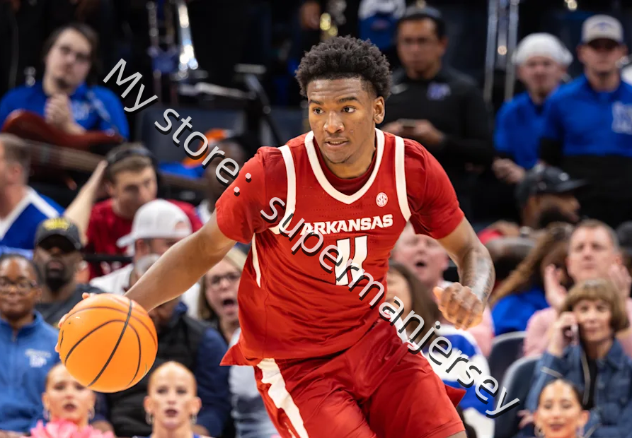 2025-26 Arkansas basketball jersey Acuff Jr Brazile Brown Ewin Karuletwa kelley Knox Pringle Richmond III Rtail Sealy Semedo Thomas Wagner Men women