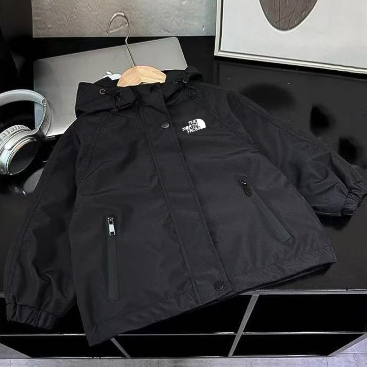 Kids NF Designer Coat Uniform Fashion Jacket Single Breasted Warm Jackets Baby Designer Clothing