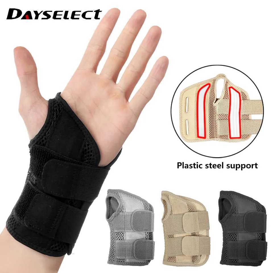 Fitness Thumb Wrist Brace Wraps Carpal Tunnel Arthritis Tendonitis Sprain Wrist Support Bandage Gym Home Sports Hand Protector M251226