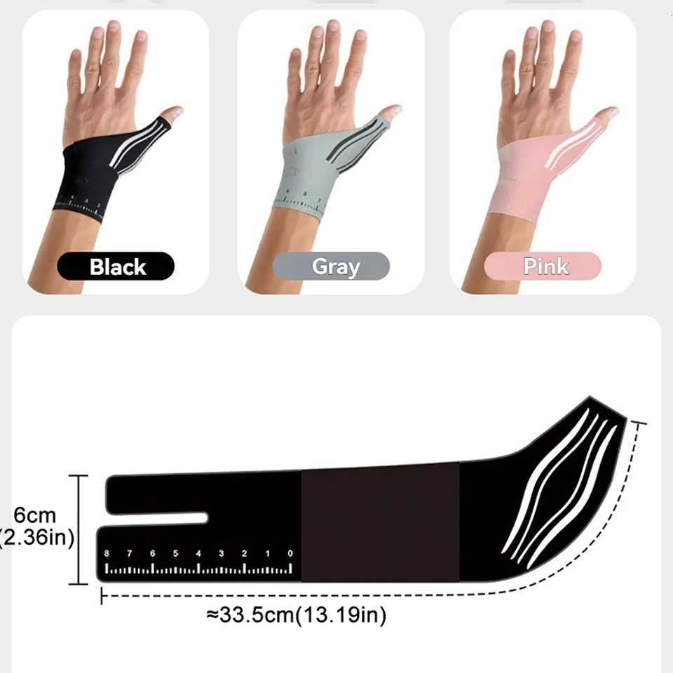 Thin And Light Wrist Guard Adjustable Straps Thumb Wrist Protection Thumb Cuff Design Outdoor Sports Badminton Tennis Men Women M251226