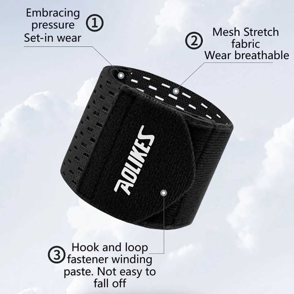 AOLIKES Wrist Band Support Sleeve Gym Support Wrist Brace Wrap Breathable Elastic Compression Bandage Hand Sport Wristband M251226