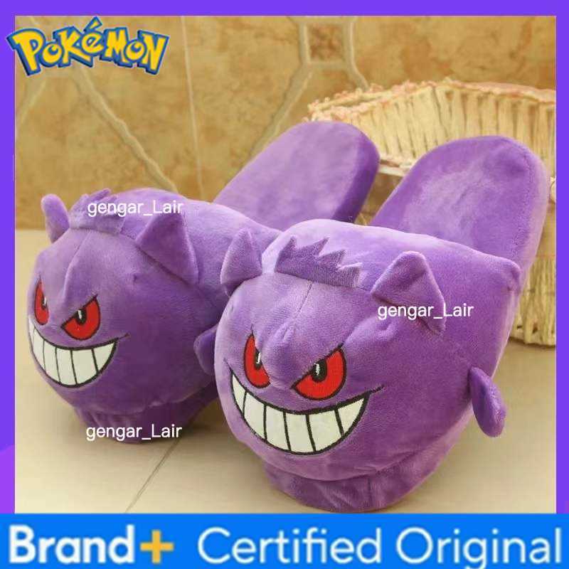 Pokemon Spot Pikachu Plush Cotton Shoes Light Plush Toe Slippers Sewn Shoes Parent-Child Couples Girlfriends Plush Slippers Gifts W251226