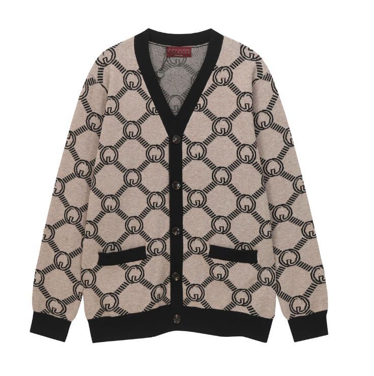 Womens Sweaters khaki black men women sweater Knitted designer cardigan Women's Clothing