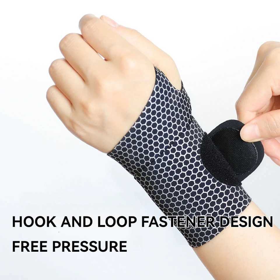 1Pcs New Stretch Wrist Brace Adjustable Wrap Around Compression Wrist Strap Sports Sprain Chronic Strain Joint Discomfort Unisex M251226