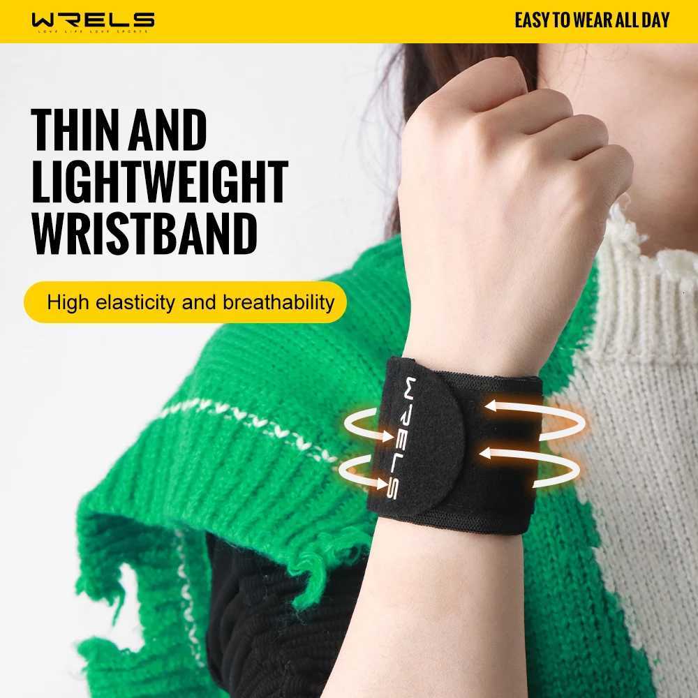 WRELS Wristband Wrist Support Brace Straps Thin Elastic Adjustable Wrist Guard Support Basketball Run Gym Training Wrist Wraps M251226