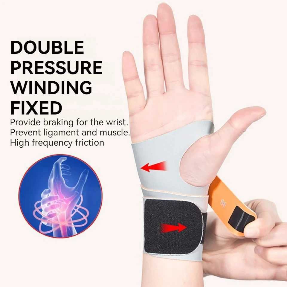 1Pcs Lightweight Wrist Support Fitness Thin Badminton Sports Jacket Wrist Sprain Tendon Sheath Joint Strain Winding Fixation M251226